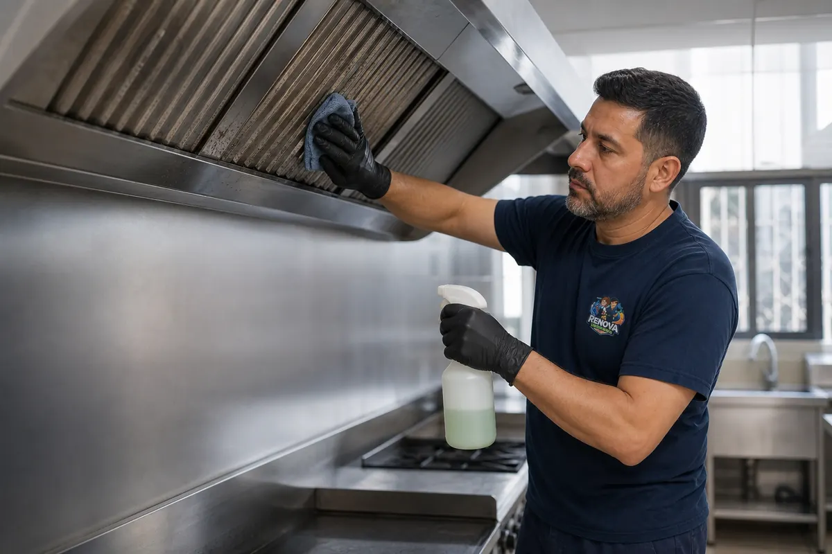 Limpieza de cocinas, hornos y campanas en Madrid