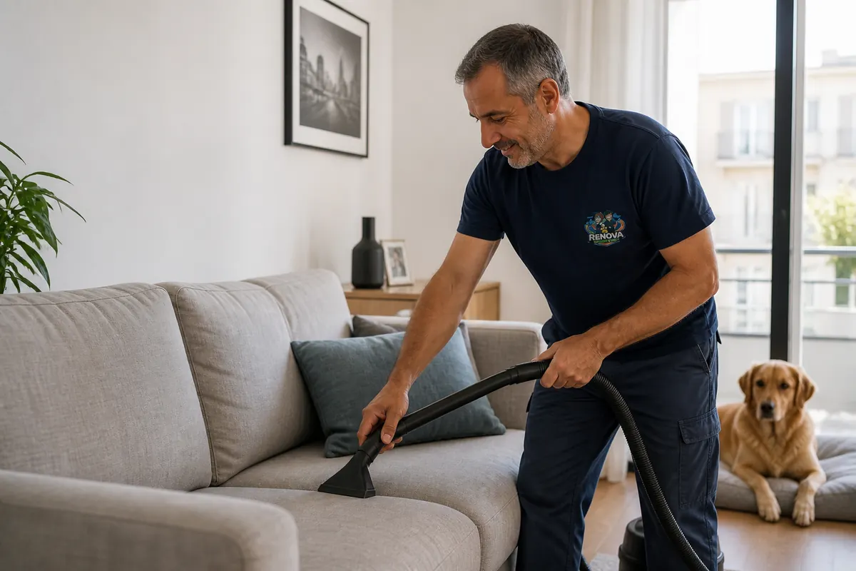 Limpieza de vivienda con mascotas en Madrid
